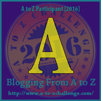 A to Z Challenge Badge